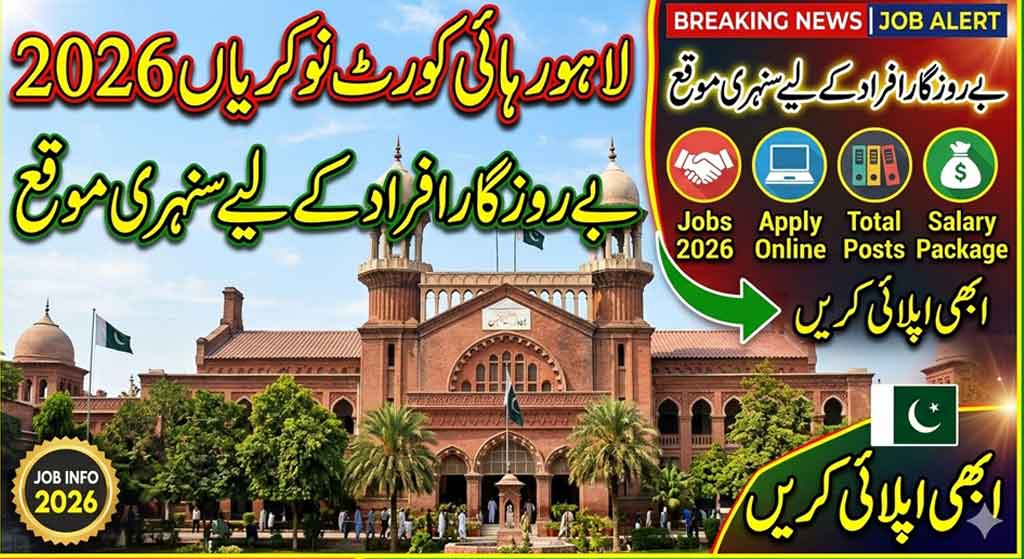 Lahore High Court Jobs 2026